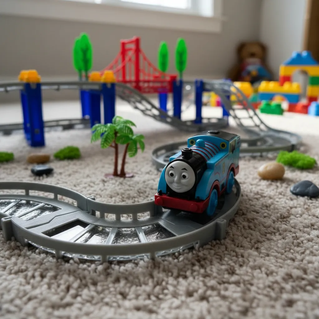 Trem elétrico infantil